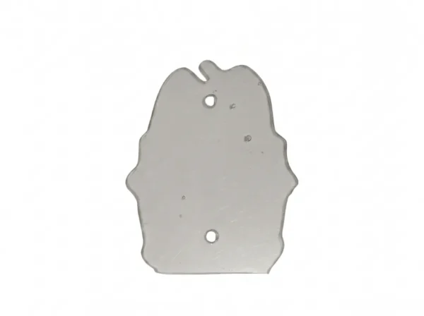 Placa acrílica transparente de protección para portachapas o insignias policiales y militares. Accesorio táctico resistente a impactos con perforaciones de montaje. Ideal para uniformes de Policía Nacional, Ejército y seguridad privada en Colombia. Disponible en ARMY STORE Colombia con envíos a Bogotá, Medellín y Cali.