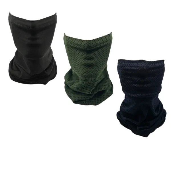Buff tubular táctico de licra transpirable tipo malla disponible en negro, verde oliva y azul oscuro. Pasamontañas multifuncional para protección solar, polvo y frío, ideal para policía, militar, moto y outdoor. Cali, Medellin, Bogota, Palmira, Tulua, Cartago, Pereira. Army Store, tienda Tactica.