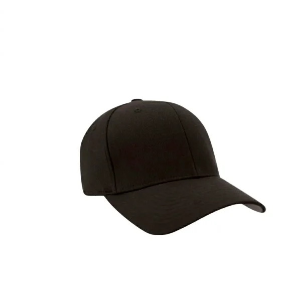 Gorra negra de material acrílico resistente con visera curva y ajuste clásico. Ideal para uso táctico, policial, seguridad privada y casual. Protección solar discreta y duradera. Cali, Medellin, Bogota, Palmira, Tulua, Cartago, Pereira. Army Store, tienda Tactica.