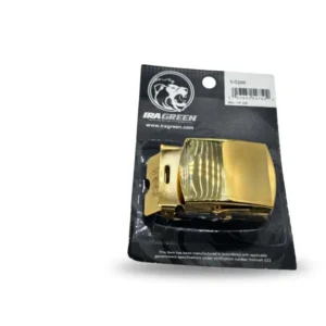 Hebilla dorada de 22 quilates marca Ira Green modelo 3-G200 con punta y certificación gubernamental Hallmark G23. Chapa militar resistente de 1 1/4 pulgadas para correas tácticas, uniformes de gala y dotaciones oficiales. Cali, Medellin, Bogota, Palmira, Tulua, Cartago, Pereira. Army Store, tienda Tactica.
