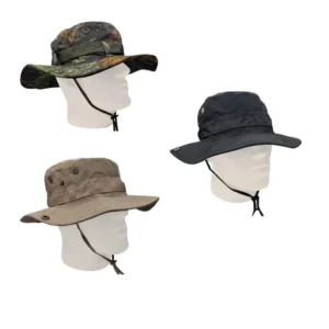 Pava táctica tipo boonie Delta en tres versiones: camuflaje Realtree Camaleón, negra y arena. Tela Rip Stop con ala ancha, ventilación lateral, correas MOLLE, panel de velcro para parches y cordón de retención ajustable. Cali, Medellin, Bogota, Palmira, Tulua, Cartago, Pereira. Army Store, tienda Tactica.